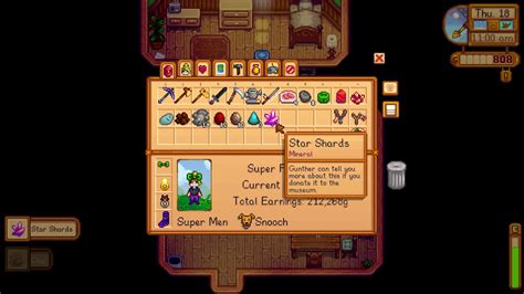 Its used to craft a purple and pink. . Star shards stardew